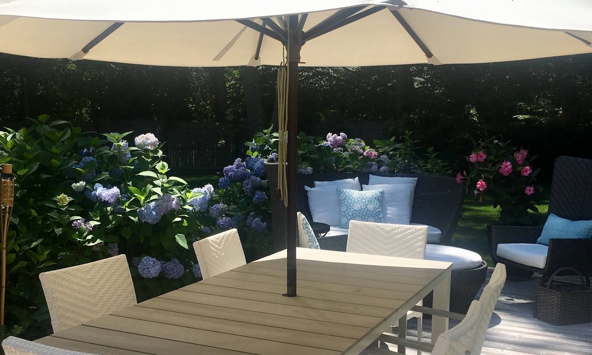 Water Mill House | 5.5 miles to U.S. Open! Swim in a sea of hydrangeas on this bucolic property.