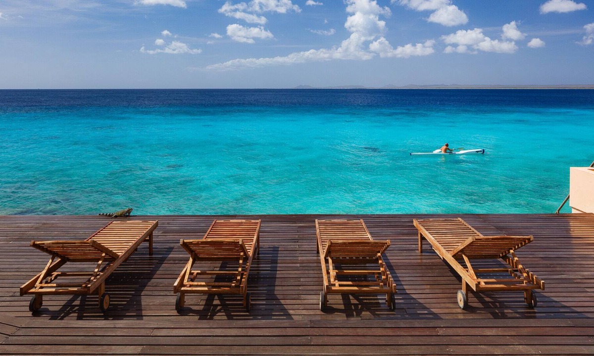 Belnem Condo | Exclusive Oceanfront Apartment Belair, Bonaire. You can't get closer to the sea!