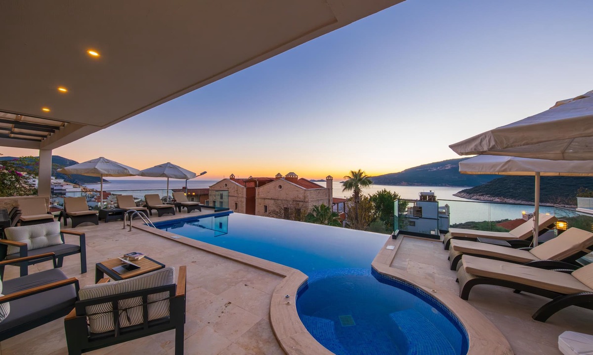 Kalkan Villa | Sea-View Luxury Villa within Walking Distance to Beach in Exclusive Kalamar Bay