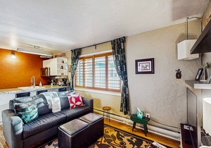 Inviting mountain-view condo with WiFi in great location near the slopes in Fraser