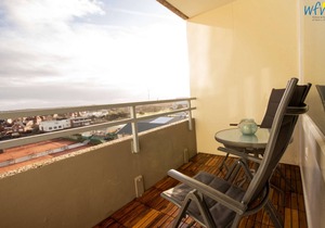 Modern apartment with balcony! in Borkum