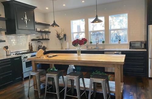 Mountainaire House | Chic home sleeps 9, has a hot tub, 3rd floor balcony, and EV Level 2 Charger
