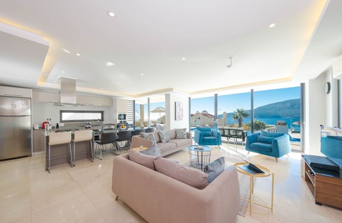 Kalkan Villa | Sea-View Luxury Villa within Walking Distance to Beach in Exclusive Kalamar Bay