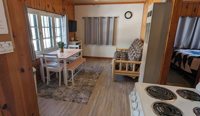 2BR 1BA Cabin #3 Riverside Point Resort in Park Rapids