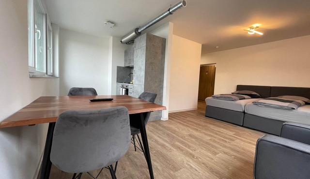 508 One-room apartment with double bed in Stuttgart