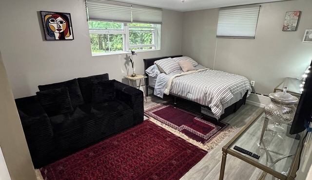 Cozy 1 bedroom apt! Prime location! King & Full bed! Sleeps 4! 2 smart TVs! in Albany