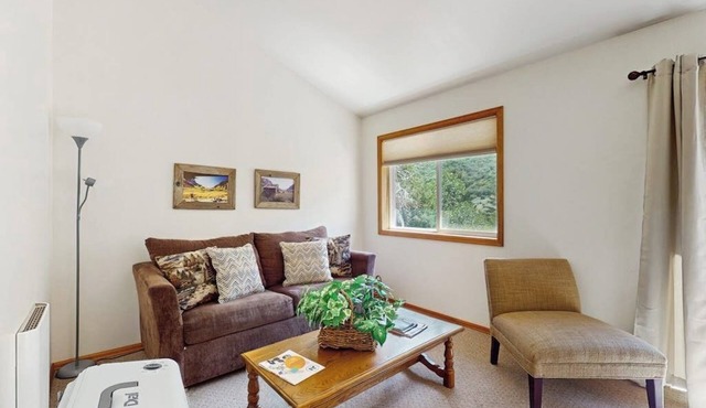 Cozy, waterfront, mountainview cabin w/prime location & shared hot springs in Redstone