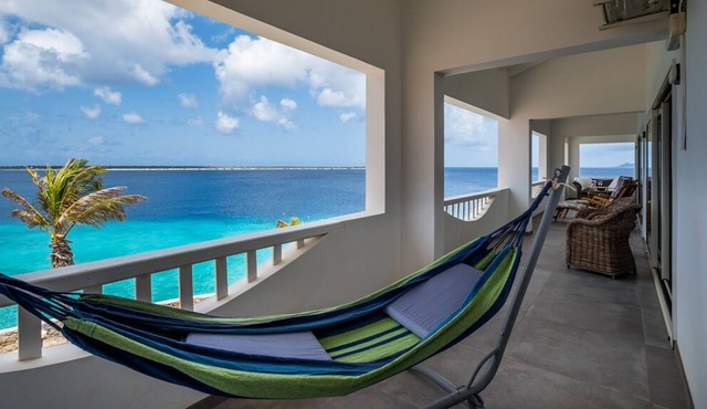 Exceptional Oceanfront Penthouse Delfshaven Sanddollar Resort in Hato