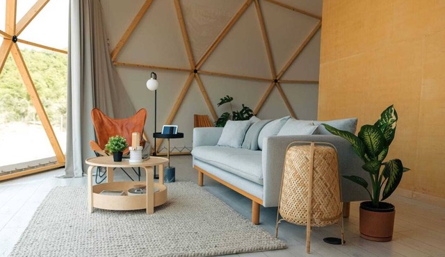 Glamping dome retreat with stunning mountain views in Antalya