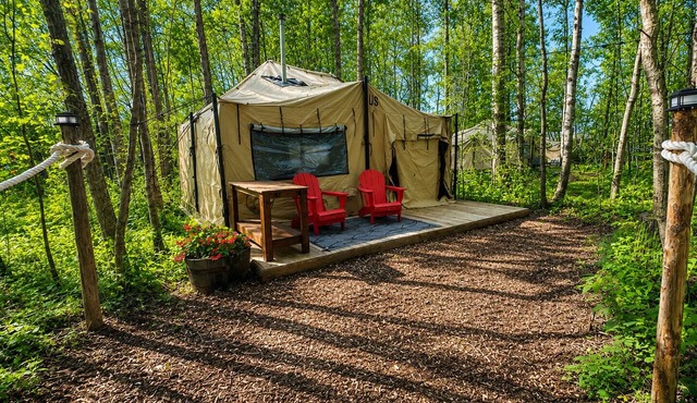 HFF Farm Glamping Resort — 140 Acres of Alberta Beach Adventure in Alberta Beach