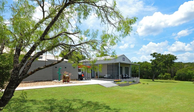i stayed at 311 b . . . designer guest studio in tranquil residential setting in Buda