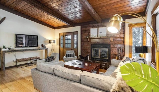 Mountain Retreat Townhome on Bus Route with a Private Deck & Covered Parking in Vail