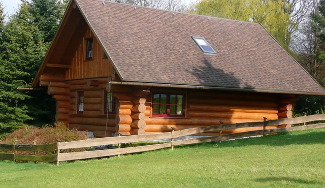Natur-Blockhaus in Waltershausen in Fischbach