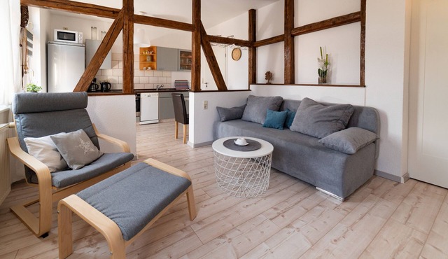 Quiet 45sqm apartment right in the center of Tabarz in Tabarz/Thüringer Wald