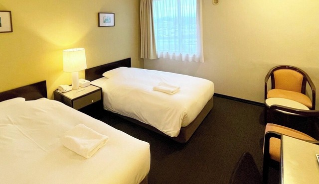 Smoking Twin Room Room only Smile Value Stay P/Yonago Tottori in Yonago