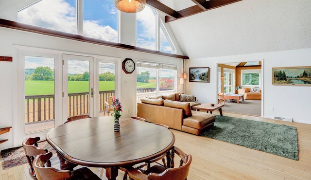 Sunny & Spacious A-Frame with Private Pool and Panoramic Amish Country Views in Willow Street