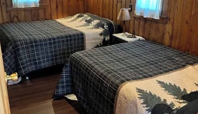 Terrific resort with great swimming beach Wirt Mn. Free amenities! in Wirt