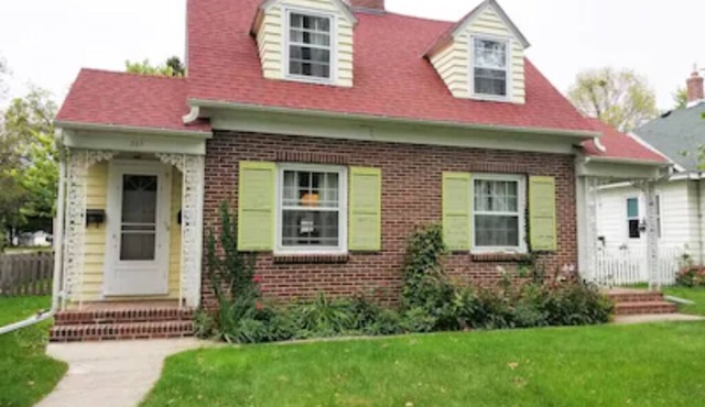 The East Side Inn is a charming little house in the small town of Morris, Minnesota. in Morris