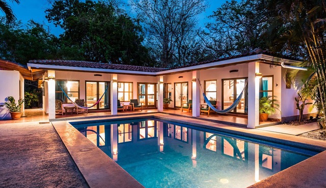 Welcome to Casa Verde , Secluded on Playa Grande - Only 50 meters from beach in Palm Beach Estates