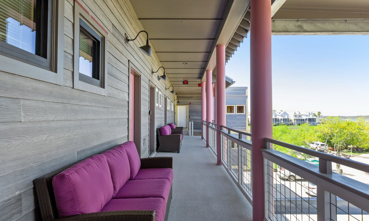 Folly Beach Hotel | Boutique Hotel Folly Room 1: King Suite with large private balcony in the heart of Folly Beach