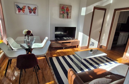 Bedford-Stuyvesant Apartment | Stylish 2BR in a Bed-Stuy Brownstone - with Private Patio